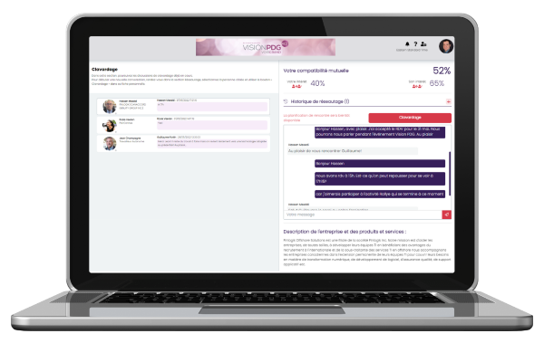 photo Facilitate contact between recruiters and candidates photo Facilitate contact between recruiters and candidates